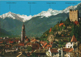 100808 - Italien - Meran - Merano - Panorama Gegen Texelgruppe - Ca. 1985 - Bolzano (Bozen)