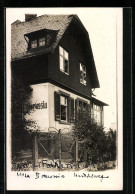 Foto-AK Falkenstein /Taunus, Villa Borussia, Mühlweg Im Jahr 1914  - Taunus