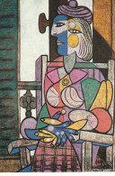 Peintures & Tableaux - Pablo Picasso  -  Femme Assise Devant La Fenêtre - Peintures & Tableaux