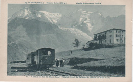 HTE SAVOIE-Chemin De Fer Du Mt-Blanc-Châlet-Hôtel De Bellevue Et Massif Du Mont-Blanc - LF 10 - Other & Unclassified