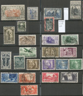 Italy Kingdom Selection Of ONLY Celebratives & Commemoratives Stamps Incl. Some HVs & Air Mail - Very High Cat. Value - Non Classés
