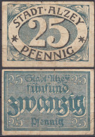 Alzey 25 Pfennig Notgeld Gutschein    (32310 - Other & Unclassified