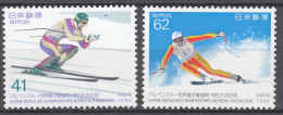 Japan 1993 Mi 2142-2143 ** MNH Alpine Ski Weltmeisterschaft -   (70143 - Autres & Non Classés