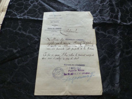 VP-307 , Etat Français, Certificat De Pupille De La Nation, à Roches De Condrieu, 1 Mars 1943 - Historical Documents
