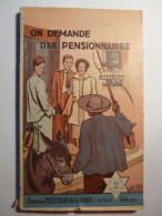 ON DEMANDE DES PENSIONNAIRES - CHRISTIANE AIMERY - 1939 - COLLECTION STELLA N°46 - Roman Populaire - Autres & Non Classés