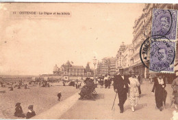 Ostende - La Digue Et Les Hôtels - Oostende