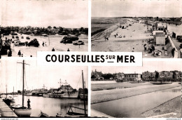 NÂ°11177 Z -cpsm Courseulles Sur Mer -multivues- - Courseulles-sur-Mer
