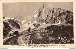 NÂ°11151 Z -cpa Chamonix Mont Blanc -chemin De Fer De La Mer De Glace- - Ouvrages D'Art