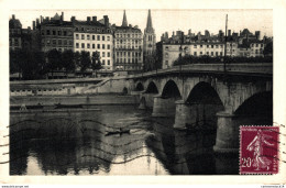 NÂ°11158 Z -cpa Lyon -le Pont Du Change- - Autres & Non Classés