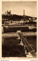 NÂ°11124 Z -cpa Lyon -pont Du Palais De Justice Et FourviÃ¨re- - Autres & Non Classés