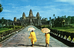 NÂ°11017 Z -cpsm Angkor Wat, Main Entrance- - Cambodge