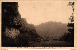 NÂ°10937 Z -cpa Bourg Lastic -le Rocher Des Anglais Et Les Gorges Du Chavanon- - Autres & Non Classés