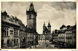 NÂ°10904 Z -cpa Praha -la Place De La Vieille Ville- - Tchéquie