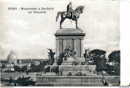 NÂ°10909 Z -cpa Roma -monumento A Garibaldi Sul Gianicolo- - Autres Monuments, édifices