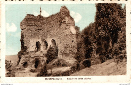 NÂ°10867 Z -cpa Brionne -ruines Du Cieux ChÃ¢teau- - Autres & Non Classés