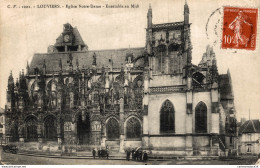 NÂ°10838 Z -cpa Louviers -Ã©glise Notre Dame -ensemble Au Midi- - Louviers