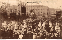 NÂ°10810 Z -cpa Nice -carnaval 1924- Les Clowns Musicaux- - Carnaval