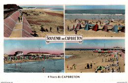 NÂ°10713 Z -cpsm Souvenir De Capbreton -multivues- - Souvenir De...