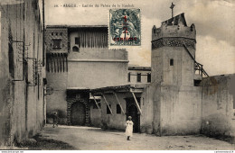 NÂ°11801 Z -cpa Alger -entrÃ©e Du Palais De La Kasbah- - Alger