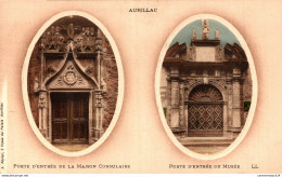 NÂ°11648 Z -cpa Aurillac -porte D'entrÃ©e De La Maison Consulaire- - Aurillac