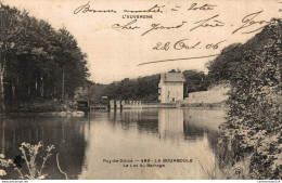 NÂ°11465 Z -cpa La Bourboule -le Lac Du Barrage- - La Bourboule