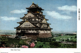 NÂ°11431 Z -cpsm Osaka Castle Tower - Osaka