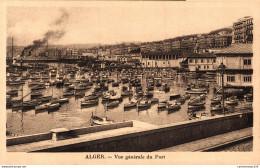 NÂ°12406 Z -cpa Alger -vue GÃ©nÃ©rale Du Port- - Algiers