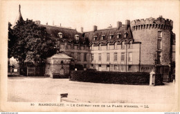 NÂ°12311 Z -cpa Rambouillet -le ChÃ¢teau Pris De La Place D'Armes- - Châteaux