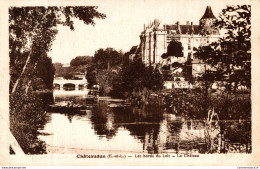 NÂ°11997 Z -cpsm ChÃ¢teaudun -les Bords Du Loir- - Chateaudun