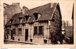 NÂ°11942 Z -cpa Lisieux -vieille Maison Normande- Rue D'Orbec- - Lisieux