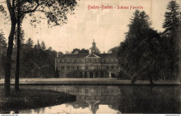 NÂ°11897 Z -cpa Baden Baden -Schloss Favorite- - Baden-Baden