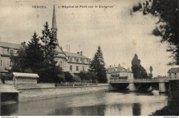 NÂ°11882 Z -cpa Vesoul -l'hÃ'pital Et Pont Sur Le Durgeon- - Vesoul