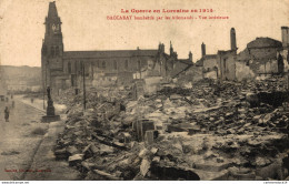 NÂ°13195 Z -cpa Baccarat BombardÃ© Par Les Allemands- - Baccarat