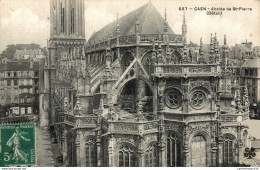 NÂ°13113 Z -cpa Caen -abside De St Pierre- - Caen