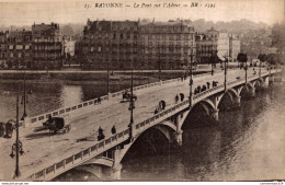 NÂ°13130 Z -cpa Bayonne -le Pont De L'Adour- - Bayonne