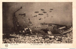 NÂ°13096 Z -cpa Casablanca -le Port- - Casablanca