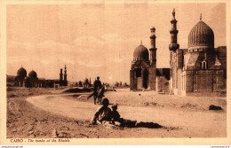 NÂ°13100 Z -cpa Le Caire -the Tombs Of The Khalifs- - Le Caire