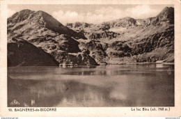 NÂ°13069 Z -cpa BagnÃ¨res De Bigorre -le Lac Bleu- - Bagneres De Bigorre