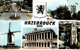 NÂ°13015 Z -cpsm Hazebrouck -multivues- Moulin- - Hazebrouck