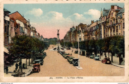NÂ°13829 Z -cpa Reims -la Place D'Erlon- - Reims