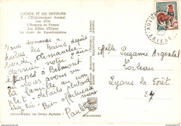 NÂ°13775 Z -cachet PointillÃ© -Aulus Les Bains -AriÃ¨ge- - Manual Postmarks