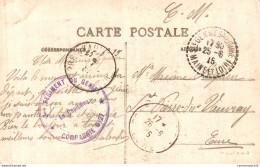 NÂ°13781 Z -cachet 3Ã¨ RÃ©giment Du GÃ©nies -compagnie D/27- 1915- - WW I