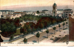 NÂ°13745 Z -cpa Bizerte -l'Ã©glise Et Le Square- - Tunisie
