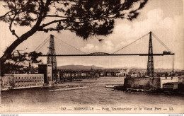 NÂ°13761 Z -cpa Marseille -pont Transbordeur Et Le Vieux Port- - Vieux Port, Saint Victor, Le Panier