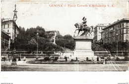 NÂ°13708 Z -cpa Genova -Piazza Corvetto E Monumento- - Genova (Genoa)