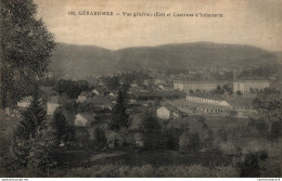 NÂ°13647 Z -cpa GÃ©rarmer -vue GÃ©nÃ©rale Et Casernes D'Infanterie- - Gerardmer