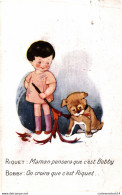 NÂ°13586 Z -cpa Illustrateur Riquet Et Bobby - 1900-1949