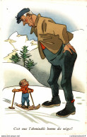 NÂ°13587 Z -cpa Illustrateur -c'est Vous L'abominable Homme Des Neiges - 1900-1949