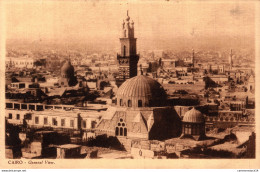 NÂ°13541 Z -cpa Cairo -general View- - Le Caire