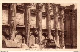 NÂ°13543 Z -cpa Baalbek -temple De Bacchus- - Syrie